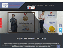 Tablet Screenshot of malurtubes.com